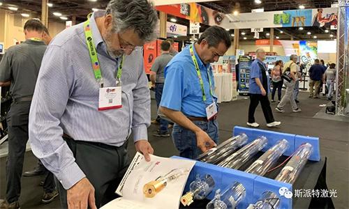 斯派特激光在2019ISA國際標識展覽會